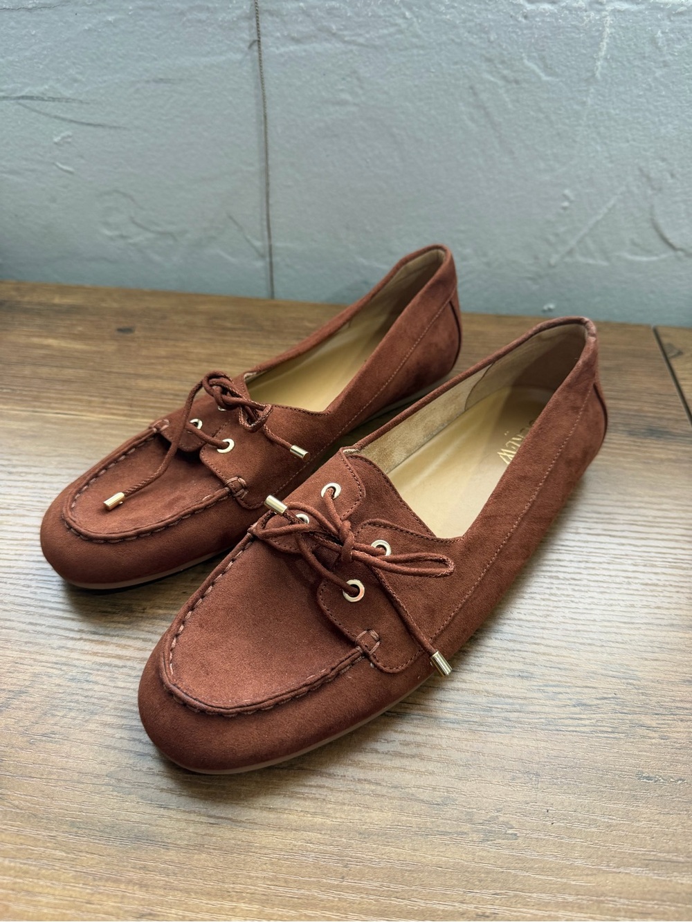 J.Crew Brown Suede Driving Loafers Women’s Size 9